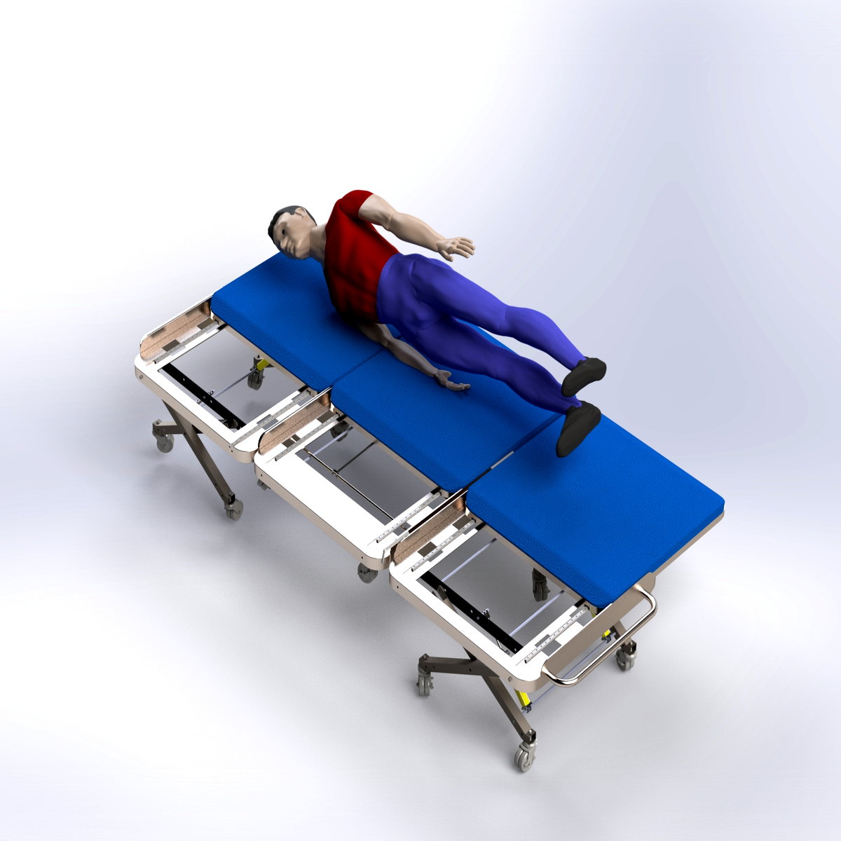 Multi-Purpose Foldable Stretcher